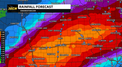 Iowa Rainfall Forecast