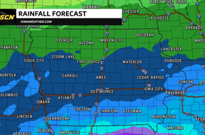 Iowa Rainfall Forecast