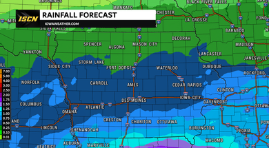 Iowa Rainfall Forecast