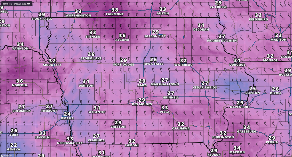 Wind Gusts Friday Morning At 7AM